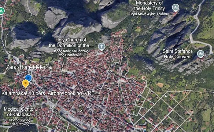 Vakantiehuis Zara'shomemeteora-the House Of The Rising Sun! *